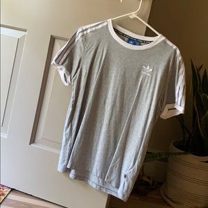 Adidas Vintage Grey Work out Shirt